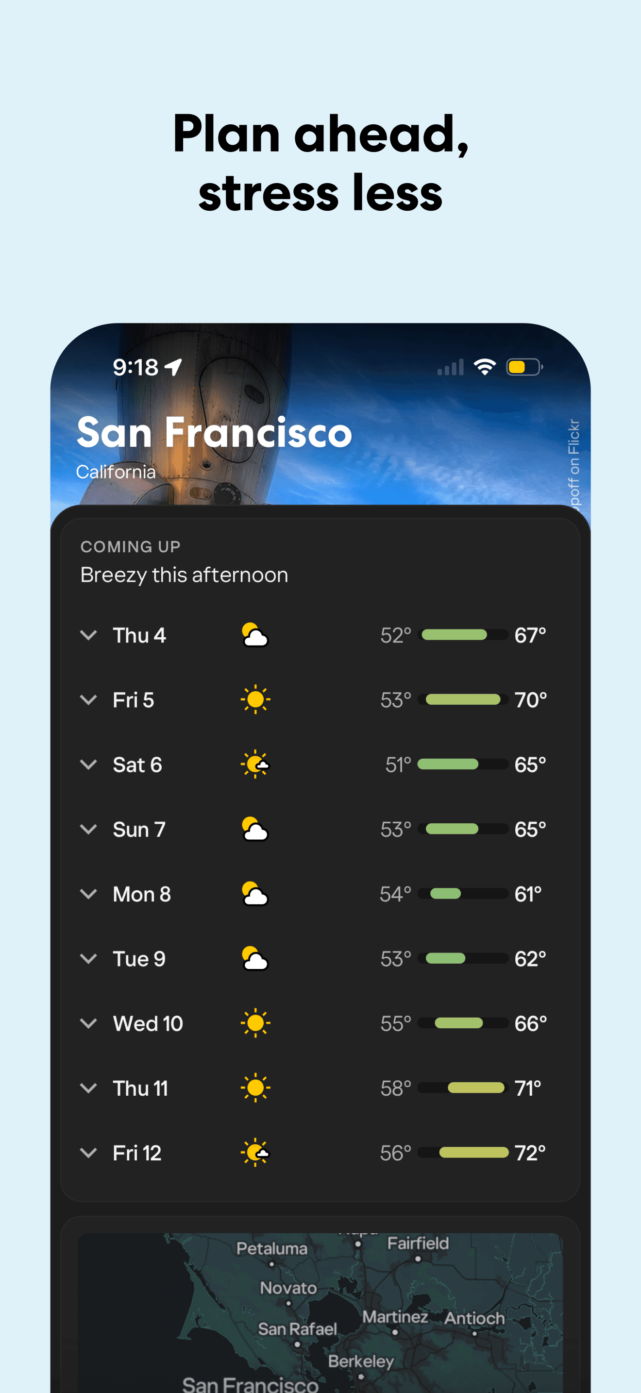 Yahoo Weather: Daily Forecasts screenshot 3