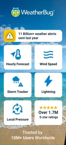 WeatherBug: Weather Forecast screenshot 1
