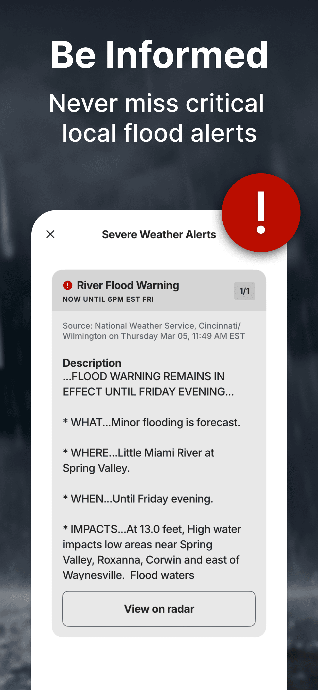 The Weather Channel - Radar screenshot 3