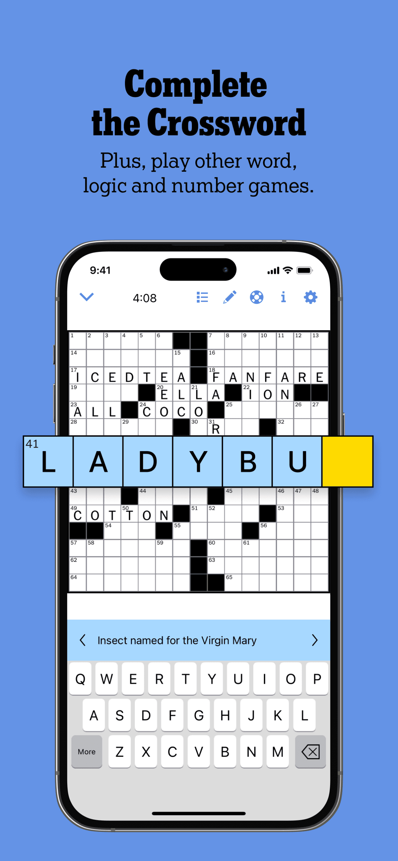 NYT Games: Wordle & Crossword screenshot 1