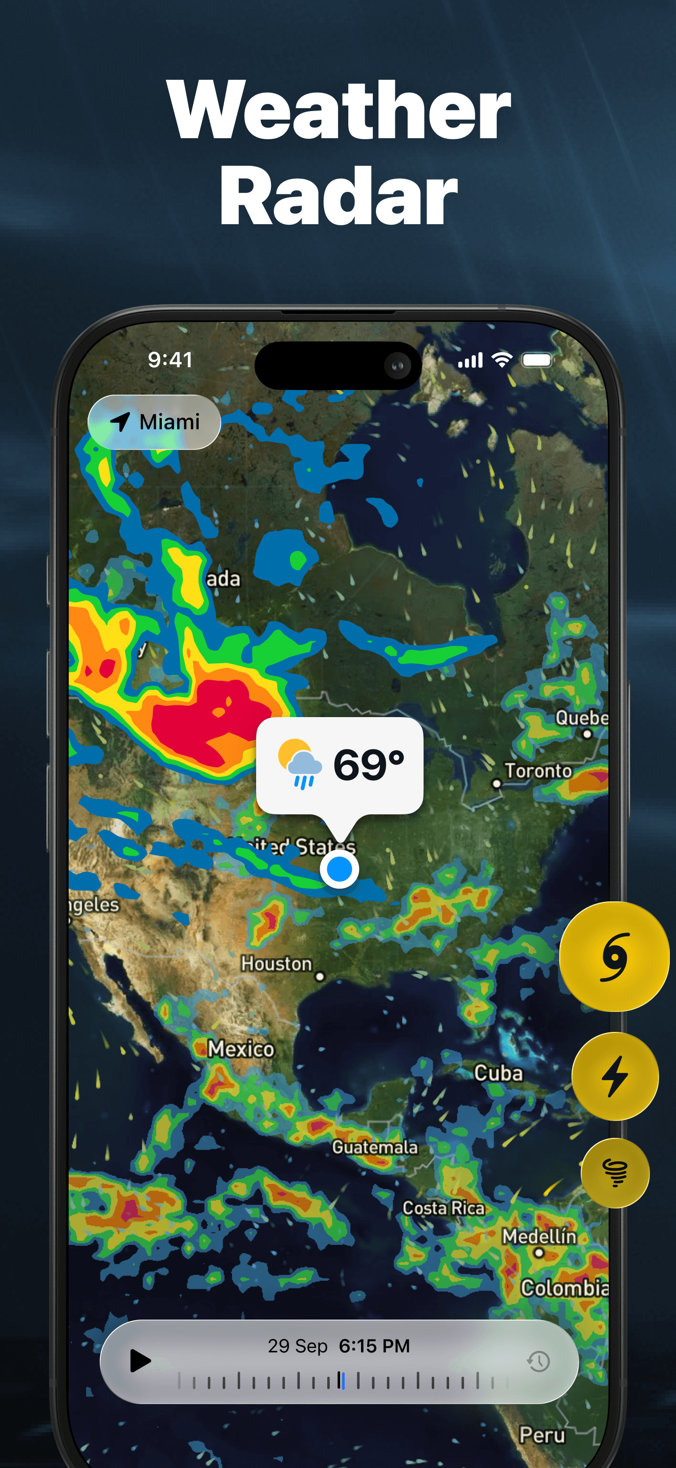 Weather Radar - NOAA Channel screenshot 1