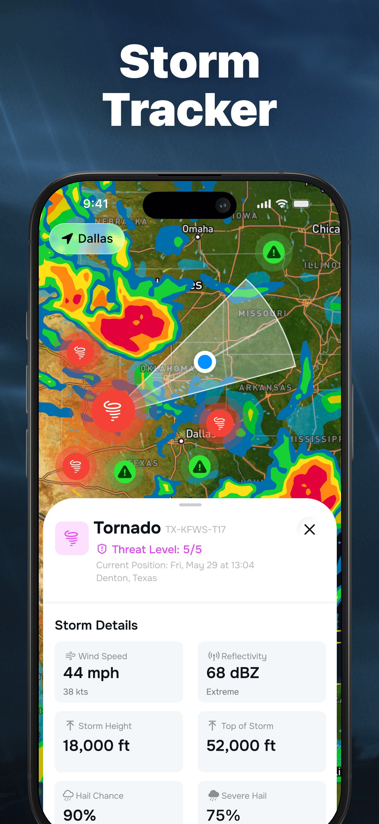 Weather Radar - NOAA Channel screenshot 2