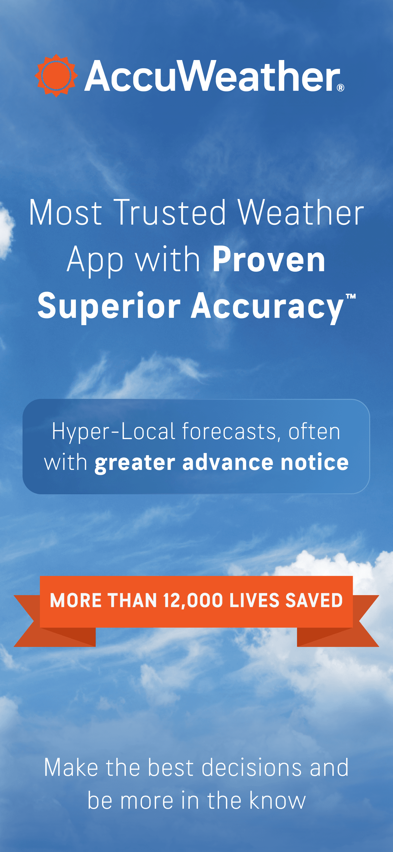 AccuWeather: Weather Forecast screenshot 1